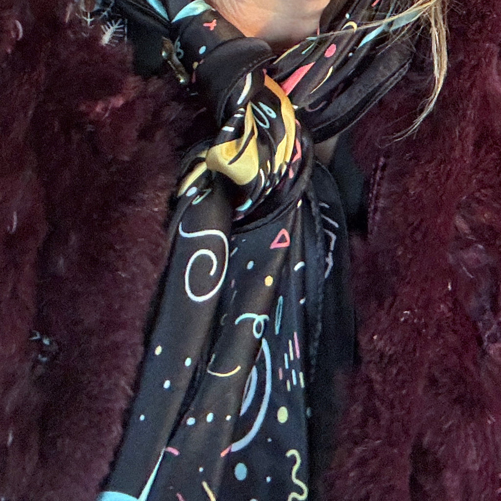 For the Love of Rodeo – Limited Edition 100% Mulberry 2026 Silk Scarf