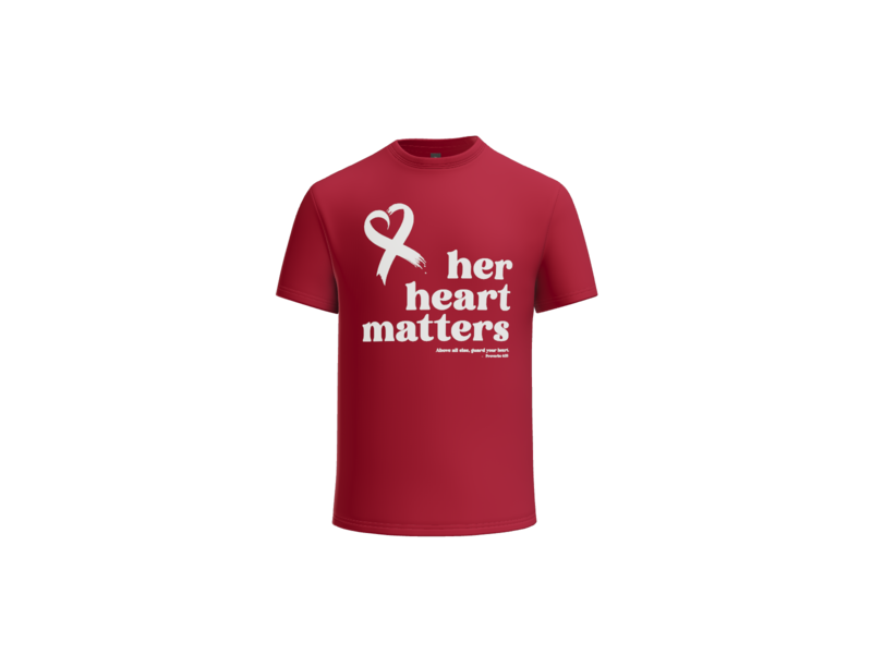 Her Heart Matters | Heart Health Awareness Tee