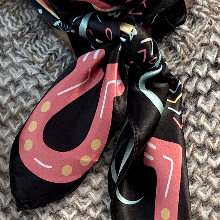 For the Love of Rodeo – Limited Edition 100% Mulberry 2026 Silk Scarf